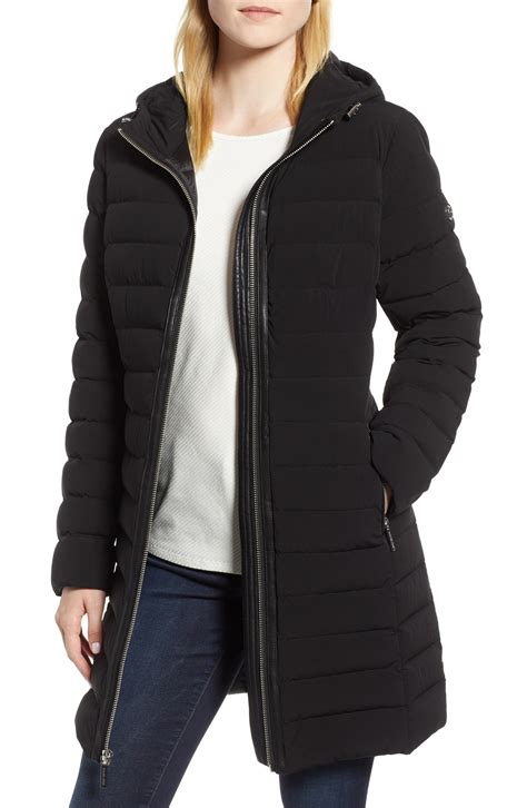 quilted packable coat michael michael kors|Michael Kors packable down coat.